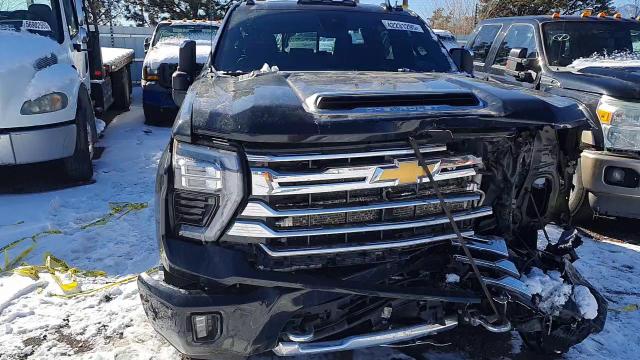 2024 Chevrolet Silverado VIN 1GC4YVEY8RF110830 Copart auction photo, front end / side damage thumbnail 10