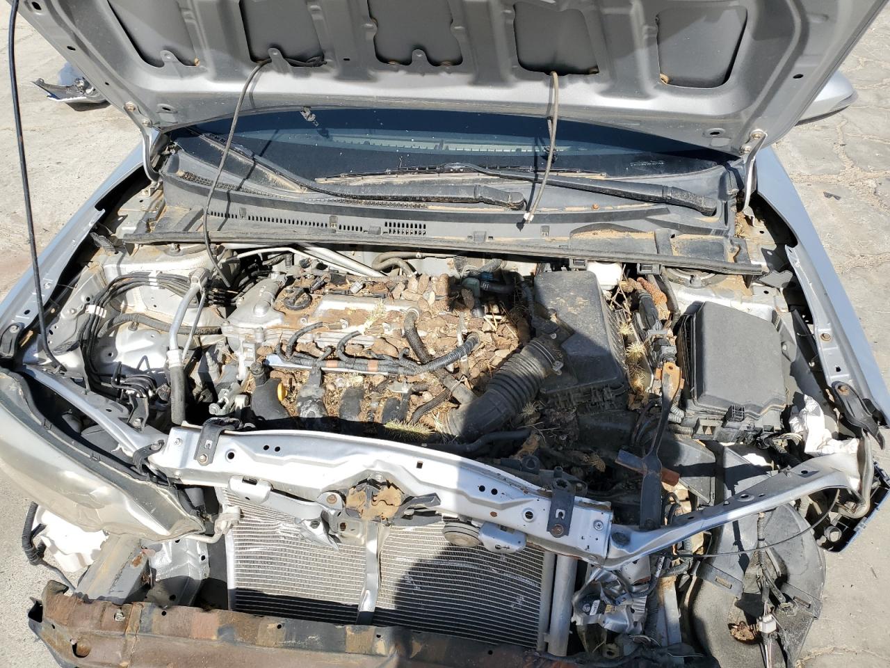 2014 Toyota Corolla VIN 5YFBURHE5EP106779 Copart auction photo, front end damage thumbnail 11