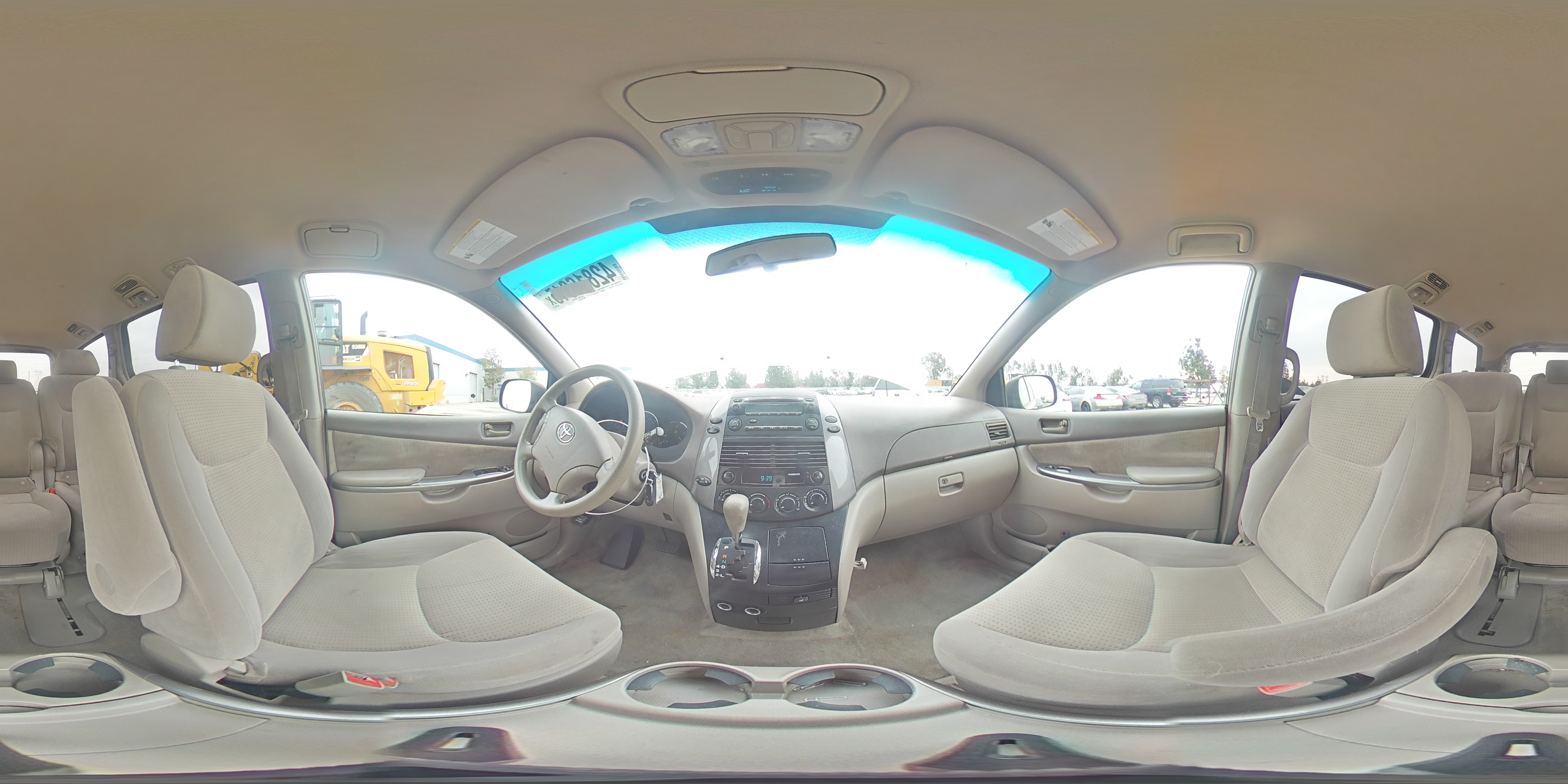 2010 Toyota Sienna VIN 5TDKK4CC7AS316963 Copart auction photo, front end damage thumbnail 13