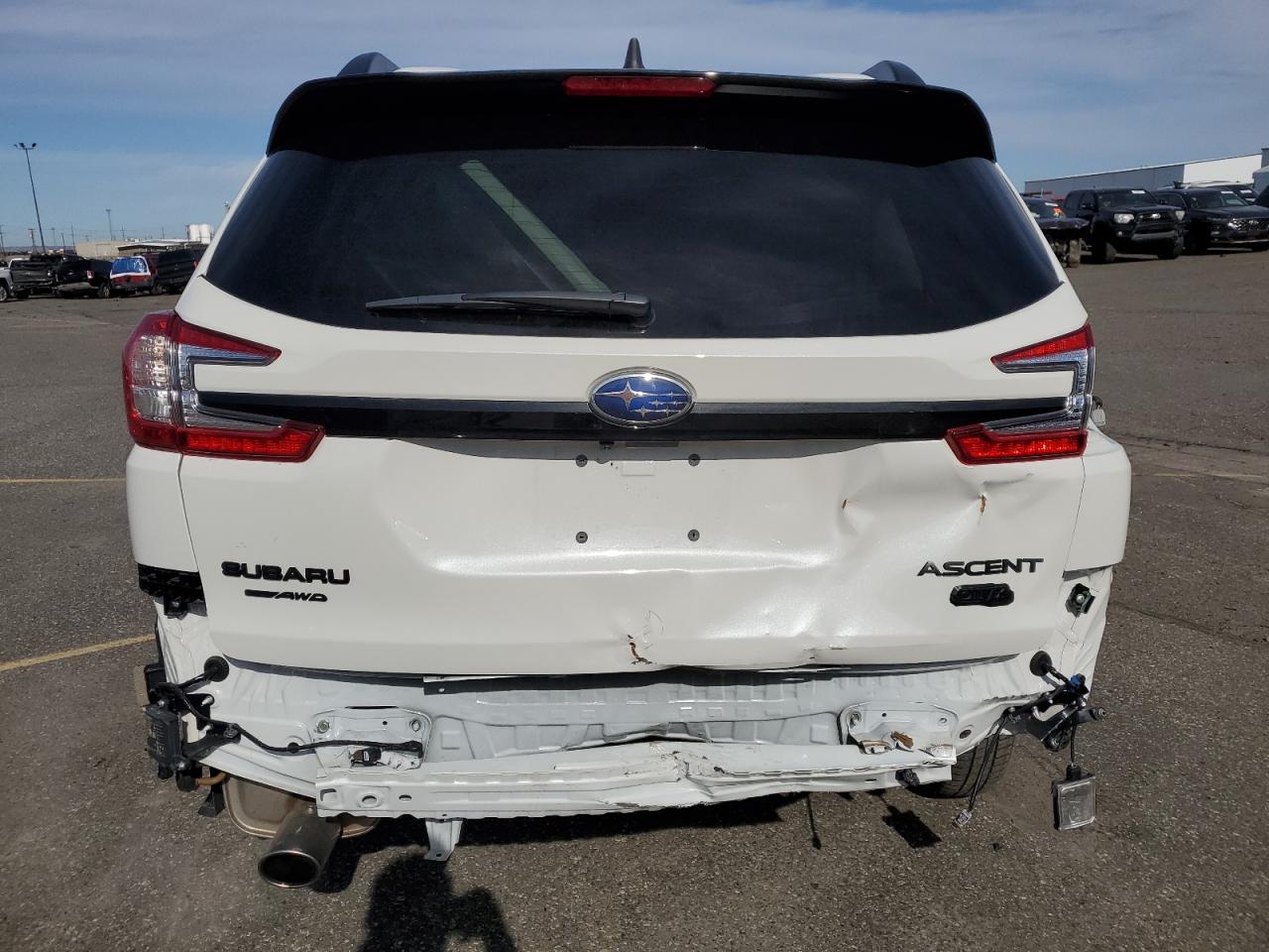 2023 Subaru Ascent VIN 4S4WMAKD8P3432716 Copart auction photo, rear end damage thumbnail 6