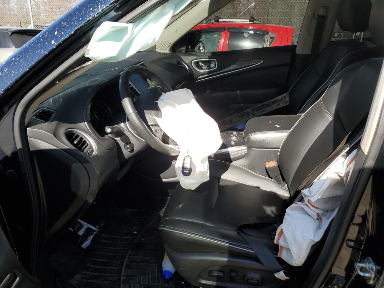 2020 Infiniti QX60 VIN 5N1DL0MM9LC545442 Copart auction photo, front end damage thumbnail 7