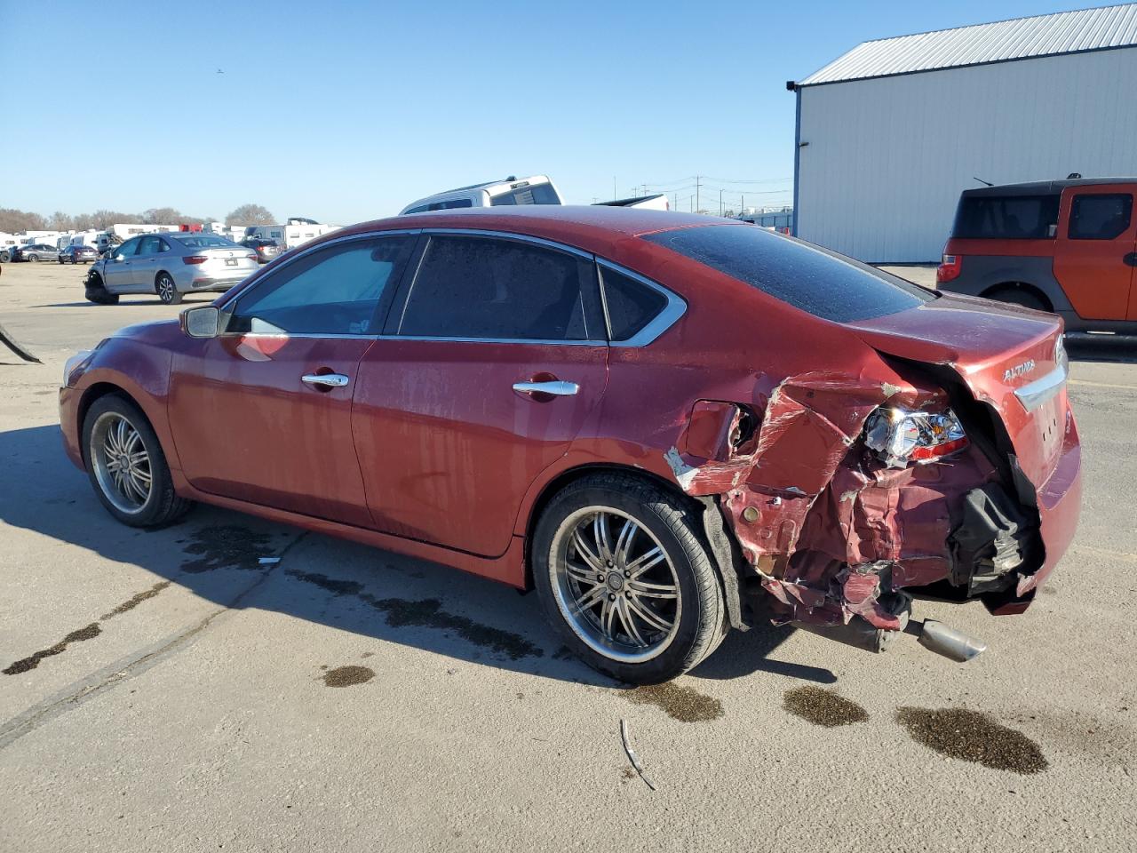 2014 Nissan Altima VIN 1N4AL3AP3EC177954 Copart auction photo, rear end damage thumbnail 2