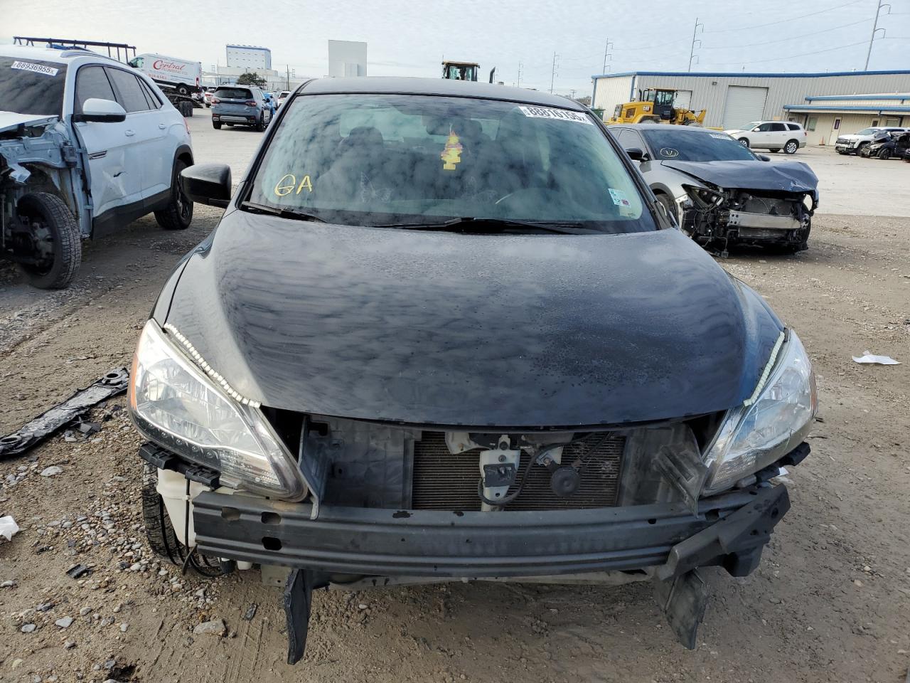 2014 Nissan Sentra VIN 3N1AB7AP8EY303224 Copart auction photo, all over damage thumbnail 5