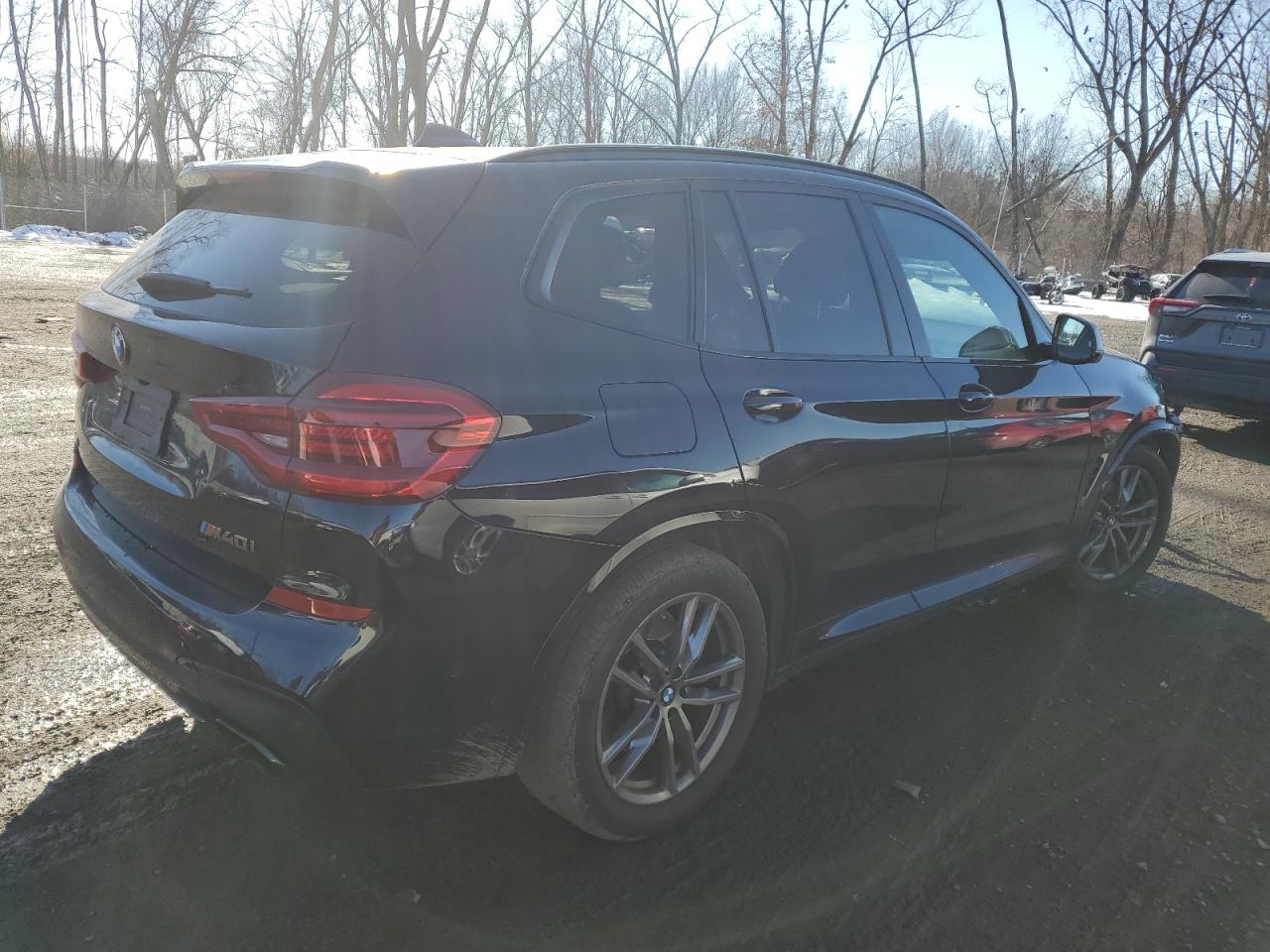 2019 BMW X3 VIN 5UXTS3C55K0Z09515 Copart auction photo, front end damage thumbnail 3