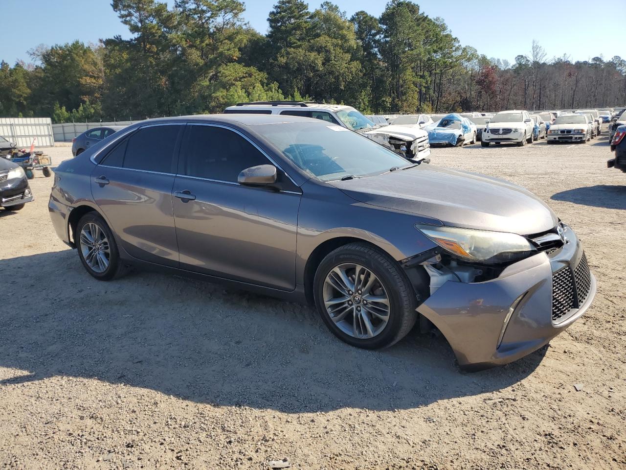 2016 Toyota Camry VIN 4T1BF1FK9GU117337 Copart auction photo, front end / rear end damage thumbnail 4