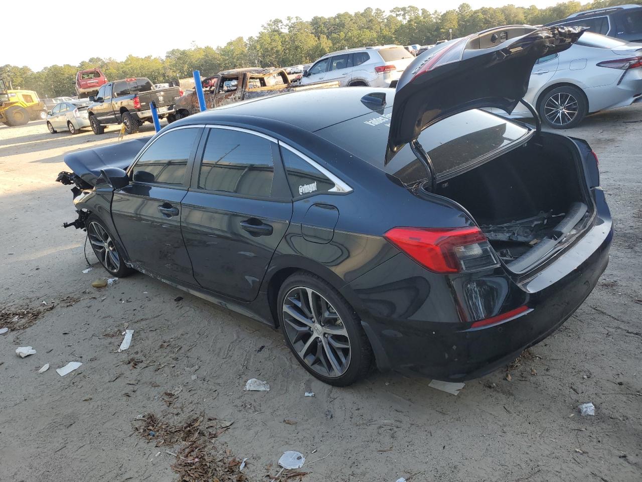 2023 Honda Civic VIN 2HGFE1F96PH318302 Copart auction photo, front end damage thumbnail 2
