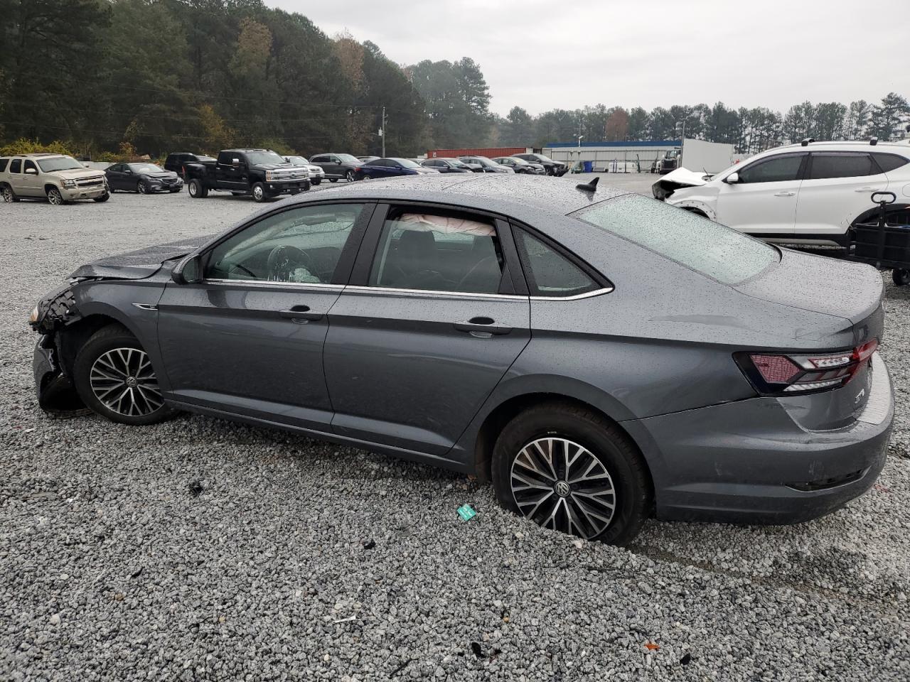 2019 Volkswagen Jetta VIN 3VWE57BU0KM090554 Copart auction photo, front end / rear end damage thumbnail 2