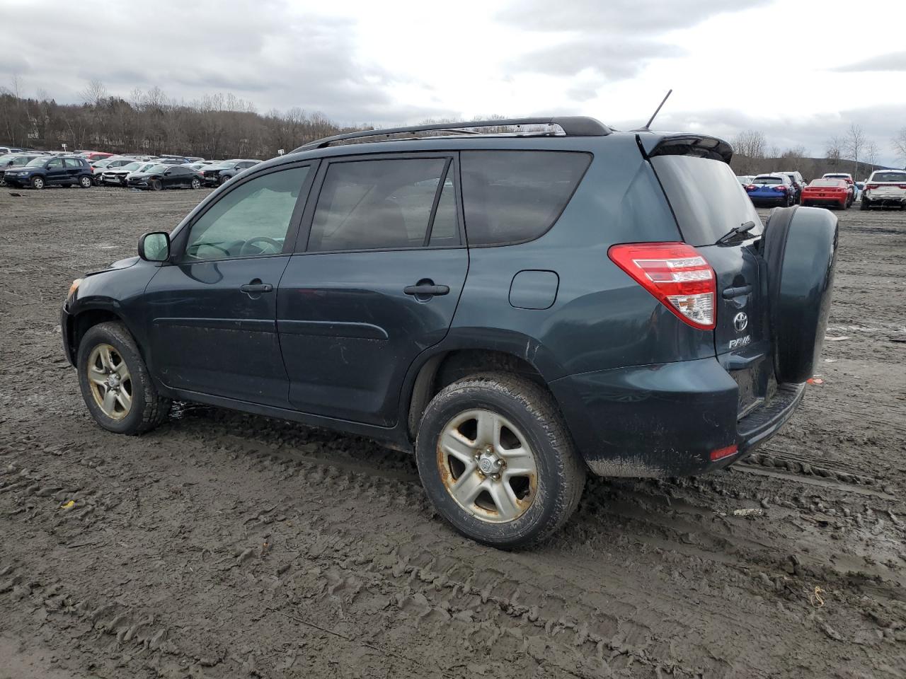 2011 Toyota RAV 4 VIN 2T3BF4DVXBW115997 Copart auction photo, side / front end damage thumbnail 2
