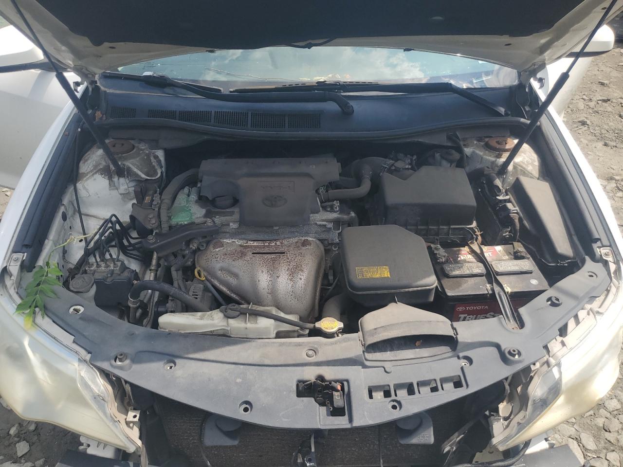 2012 Toyota Camry VIN 4T4BF1FK6CR222403 Copart auction photo, all over damage thumbnail 12