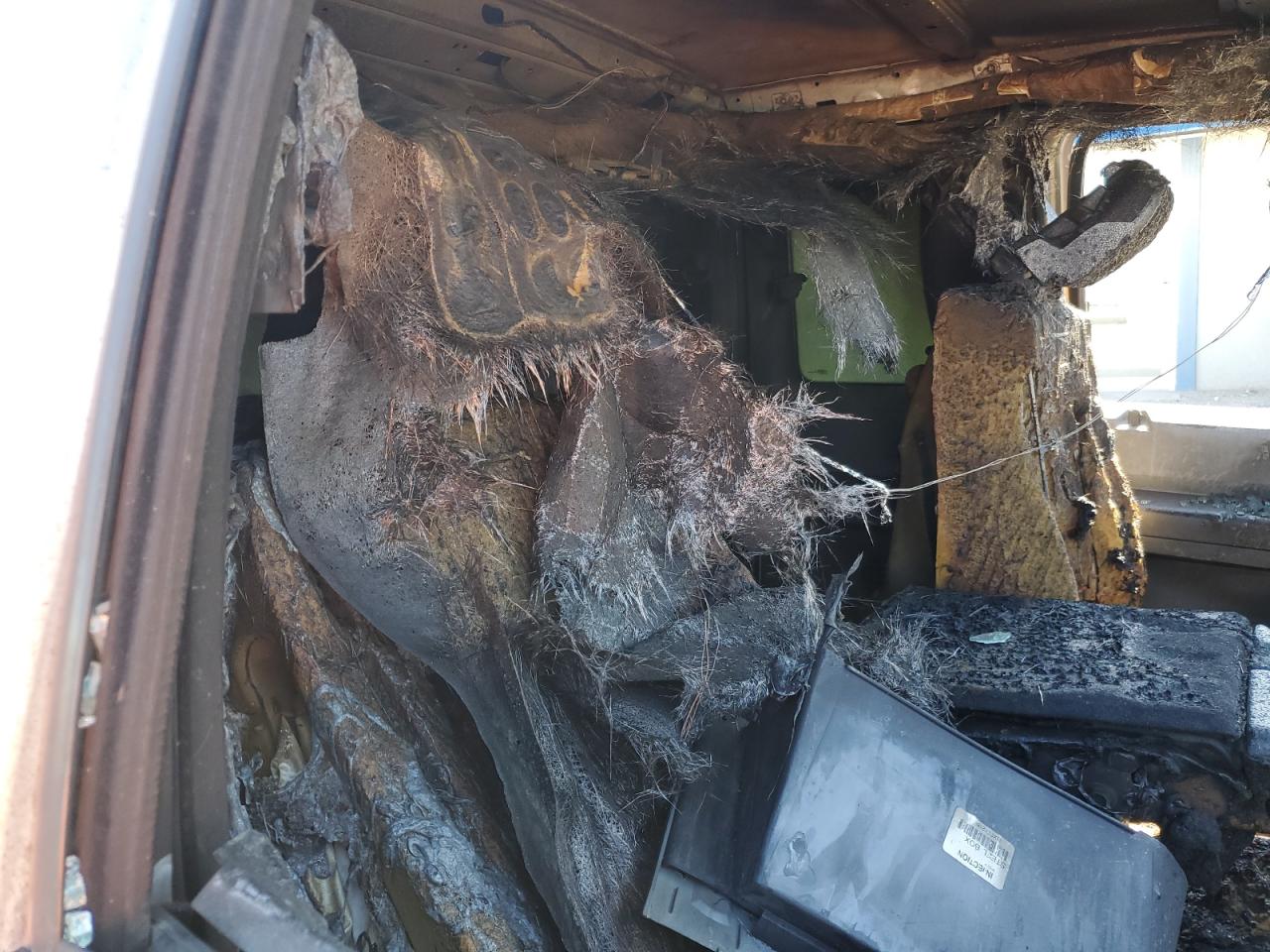 2016 Ford F250 VIN 1FT7X2B67GEC99961 Copart auction photo, burn damage thumbnail 11