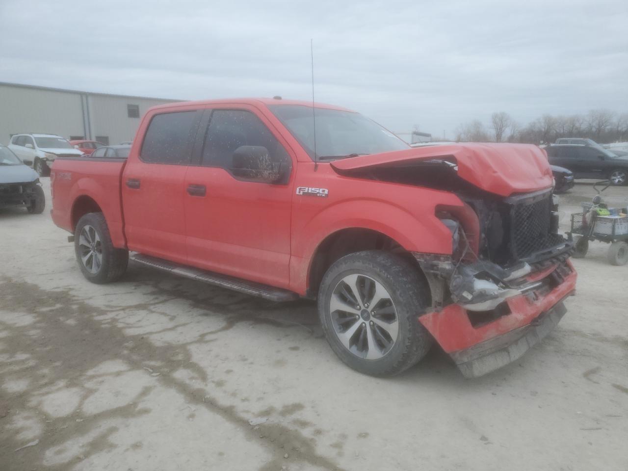 2019 Ford F-150 VIN 1FTEW1EPXKKE14569 Copart auction photo, front end damage thumbnail 4