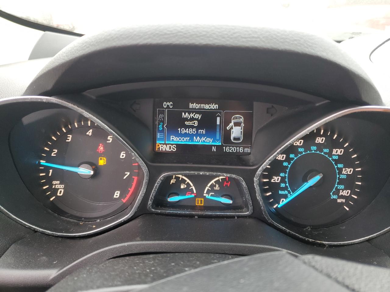 2016 Ford Escape VIN 1FMCU0GX9GUA76884 Copart auction photo, side / front end damage thumbnail 9