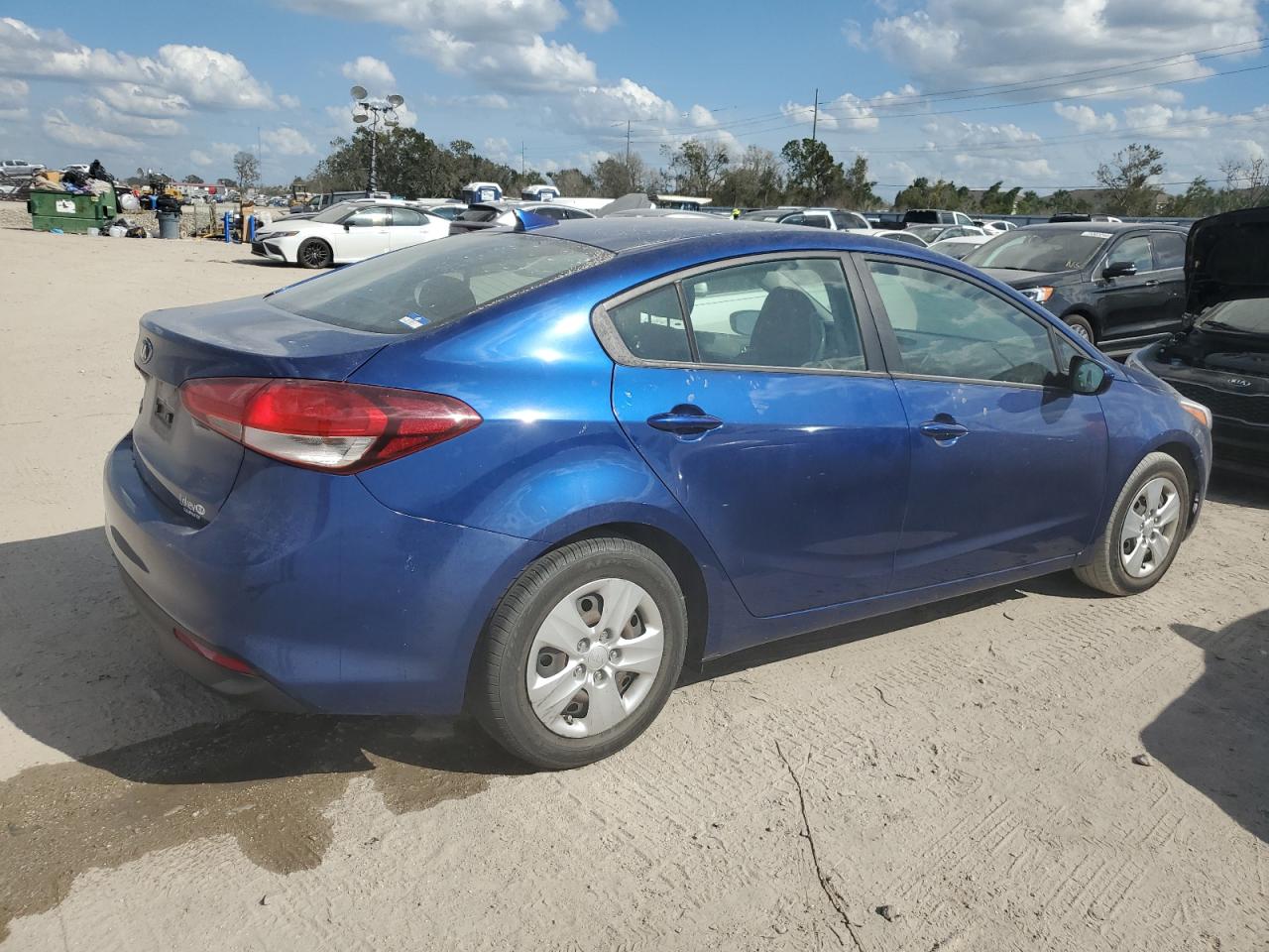2018 KIA Forte VIN 3KPFL4A78JE205787 Copart auction photo, water/flood damage thumbnail 3
