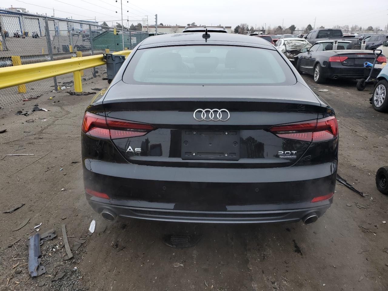 2018 Audi A5 VIN WAUFNCF52JA079440 Copart auction photo, frame damage / front end damage thumbnail 6