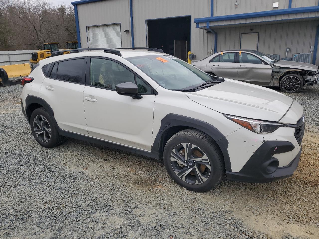 2024 Subaru XV VIN JF2GUADC1R8335538 Copart auction photo, front end / side damage thumbnail 4