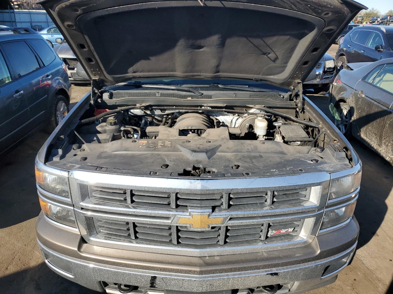 2014 Chevrolet Silverado VIN 1GCVKREC9EZ375847 Copart auction photo, rear end damage thumbnail 12