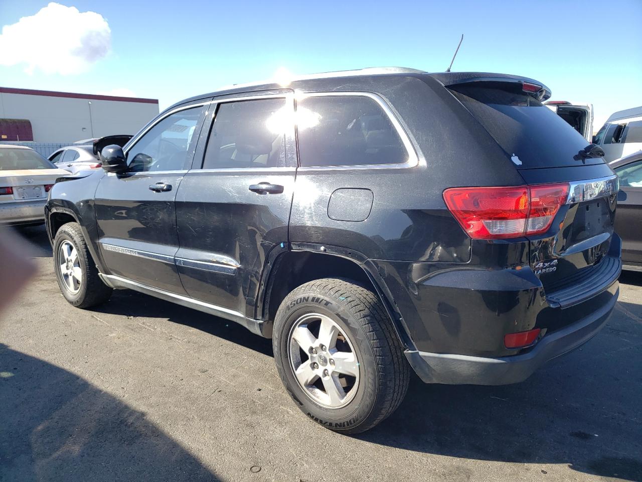 2012 Jeep Grand Cherokee VIN 1C4RJFAG7CC255914 Copart auction photo, front end damage thumbnail 2