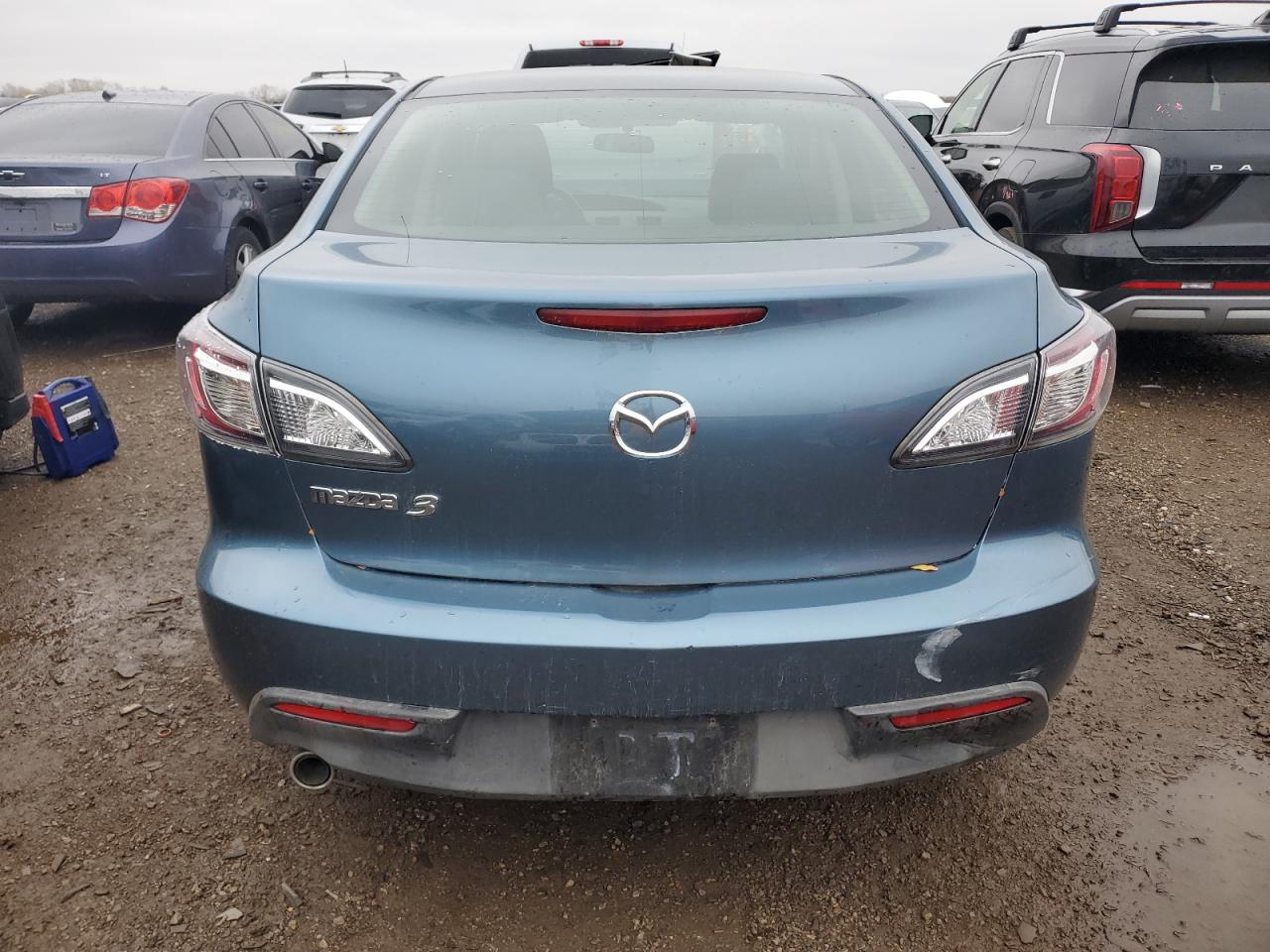 2010 Mazda 3 VIN JM1BL1SFXA1302334 Copart auction photo, front end damage thumbnail 6