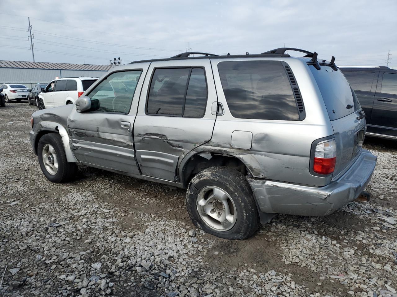 1999 Infiniti QX4 VIN JNRAR07Y3XW064787 Copart auction photo, side damage thumbnail 2
