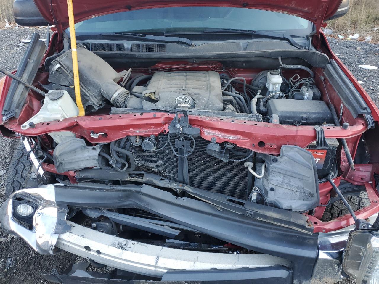 2016 Toyota Tundra VIN 5TFDY5F18GX545307 Copart auction photo, mechanical / front end damage thumbnail 13