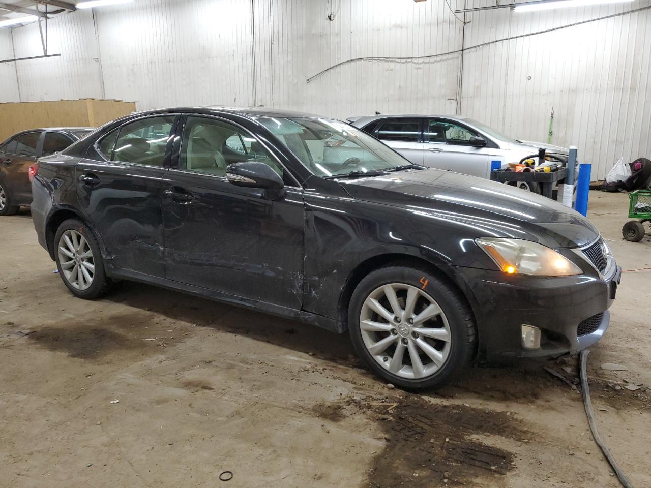 2010 Lexus IS VIN JTHCF5C27A2033653 Copart auction photo, all over / hail damage thumbnail 4