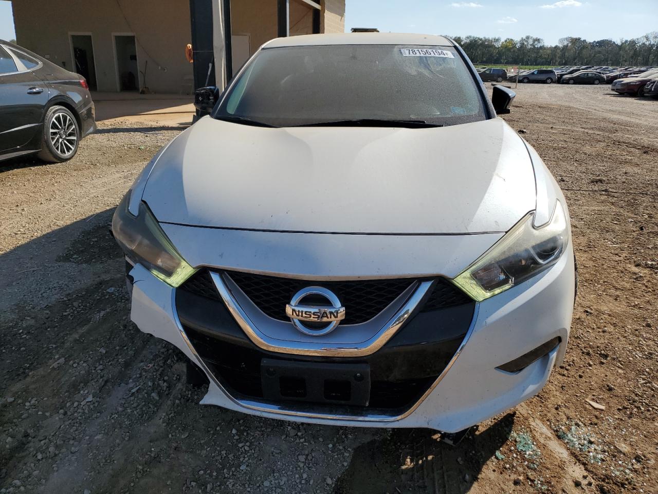 2016 Nissan Maxima VIN 1N4AA6AP5GC443565 Copart auction photo, front end / side damage thumbnail 5