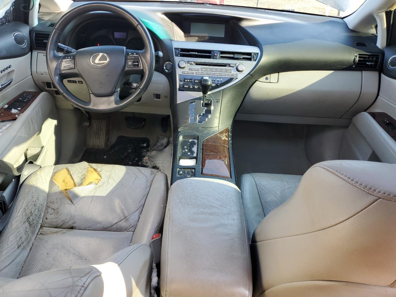 2010 Lexus RX VIN 2T2ZK1BA4AC030649 Copart auction photo, side / rear end damage thumbnail 8