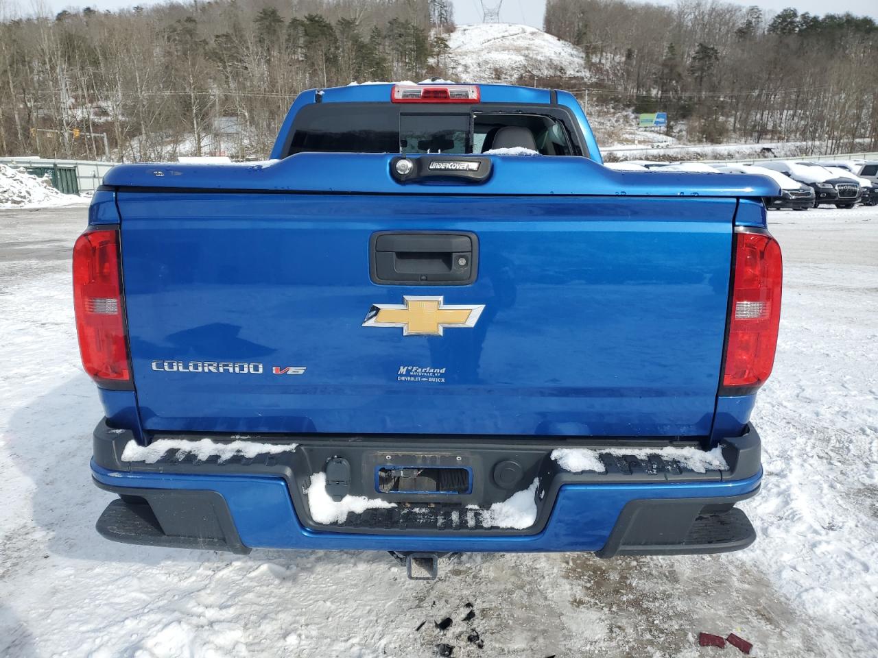 2018 Chevrolet Colorado VIN 1GCGTDEN1J1224861 Copart auction photo, undercarriage / minor dent/scratches damage thumbnail 6