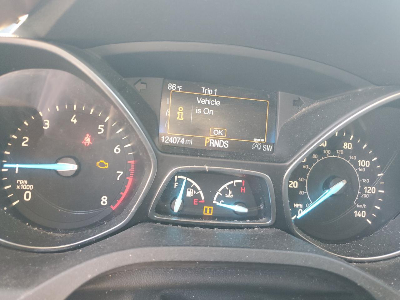 2018 Ford Escape VIN 1FMCU0GD2JUC49321 Copart auction photo, normal wear damage thumbnail 9