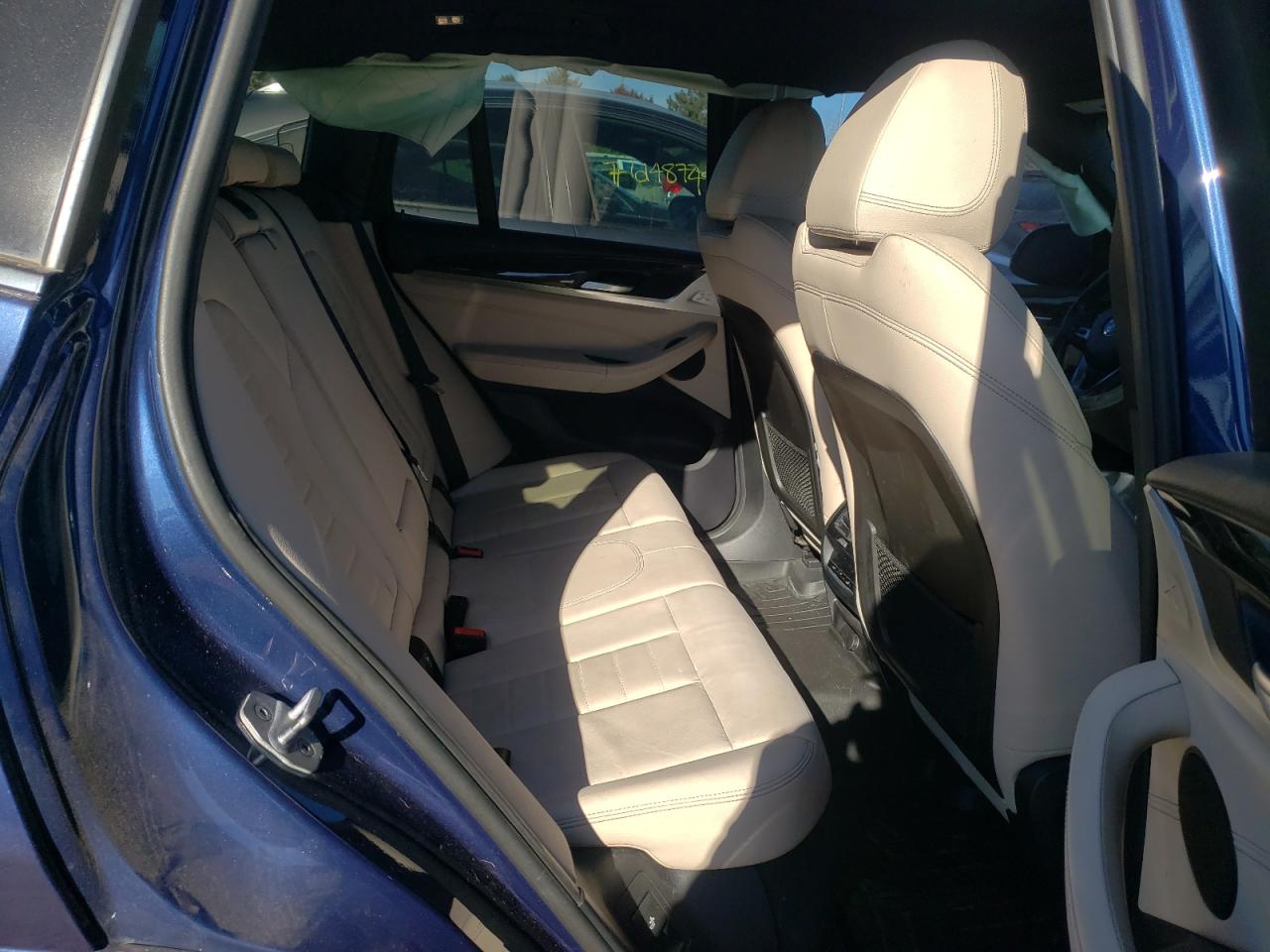 2018 BMW X3 VIN 5UXTR9C54JLD74224 Copart auction photo, side damage thumbnail 10