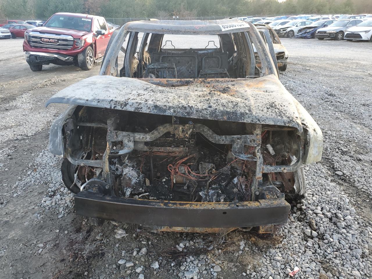 2014 Jeep Liberty (Patriot) VIN 1C4NJRFB8ED507065 Copart auction photo, burn damage thumbnail 5