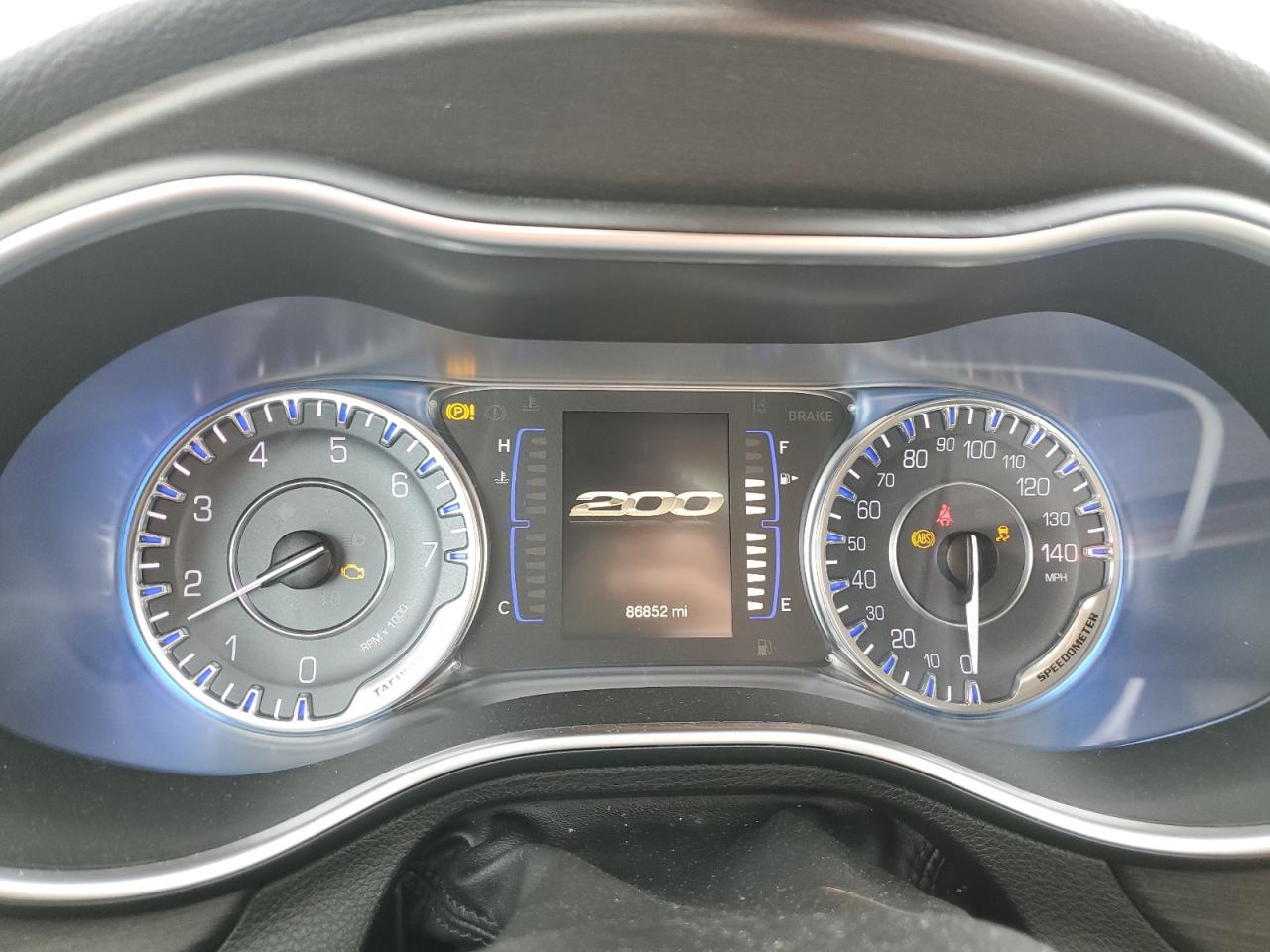 2016 Chrysler 200 VIN 1C3CCCAB3GN103940 Copart auction photo, front end damage thumbnail 9