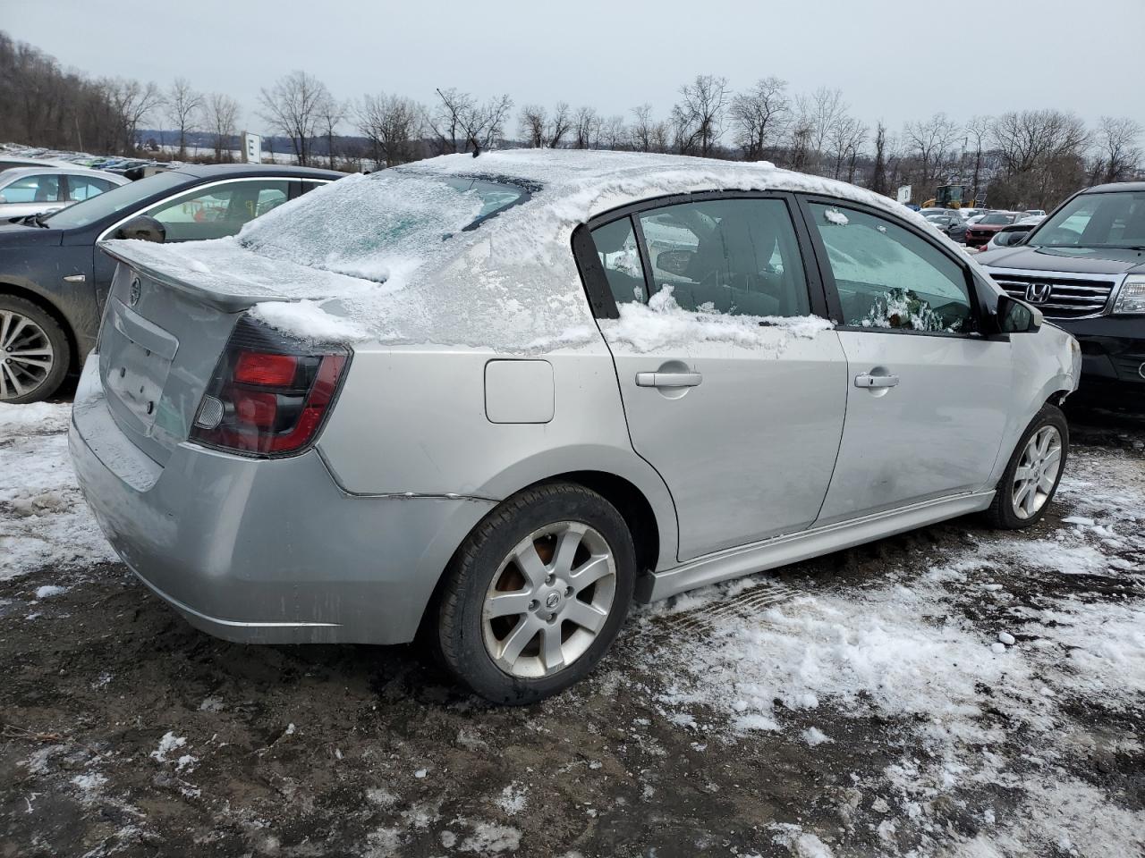 2011 Nissan Sentra VIN 3N1AB6AP6BL640669 Copart auction photo, front end damage thumbnail 3