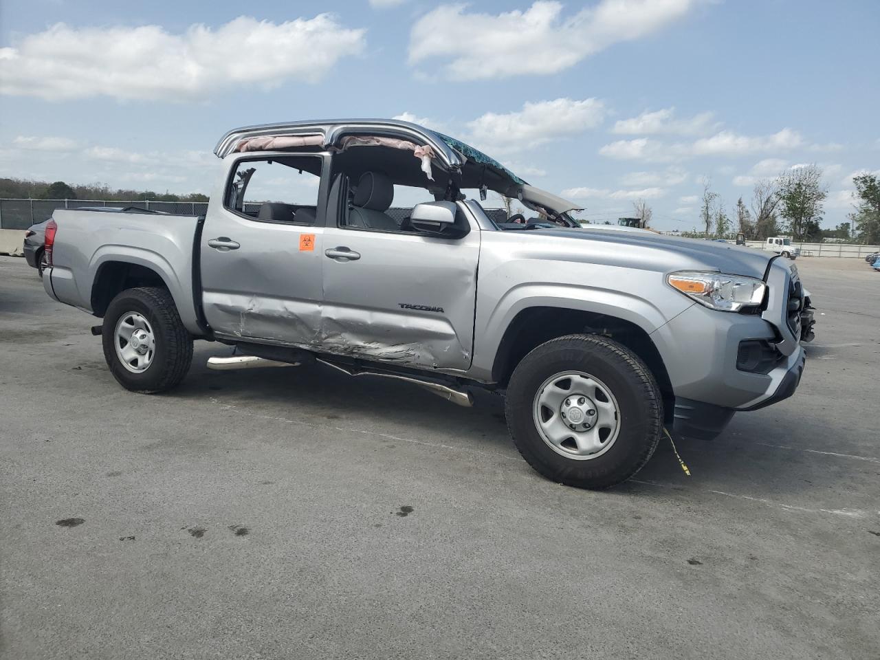 2019 Toyota Tacoma VIN 5TFAX5GN1KX156203 Copart auction photo, all over damage thumbnail 4