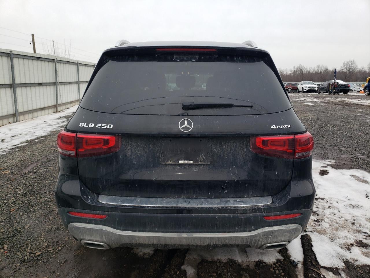 2020 Mercedes-Benz GLB VIN W1N4M4HB1LW032727 Copart auction photo, side / front end damage thumbnail 6