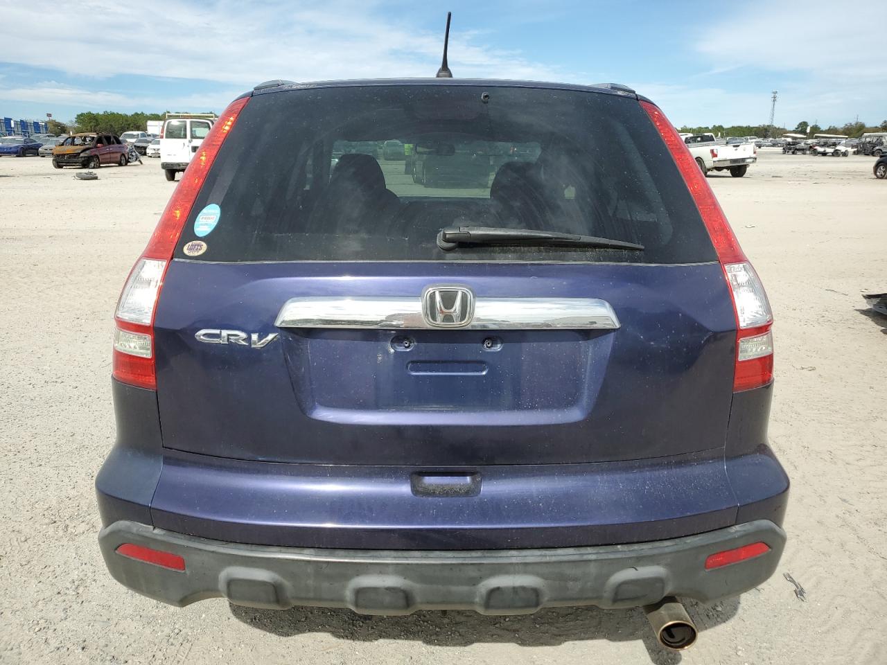 2009 Honda CR-V VIN 5J6RE38539L018203 Copart auction photo, side / front end damage thumbnail 6