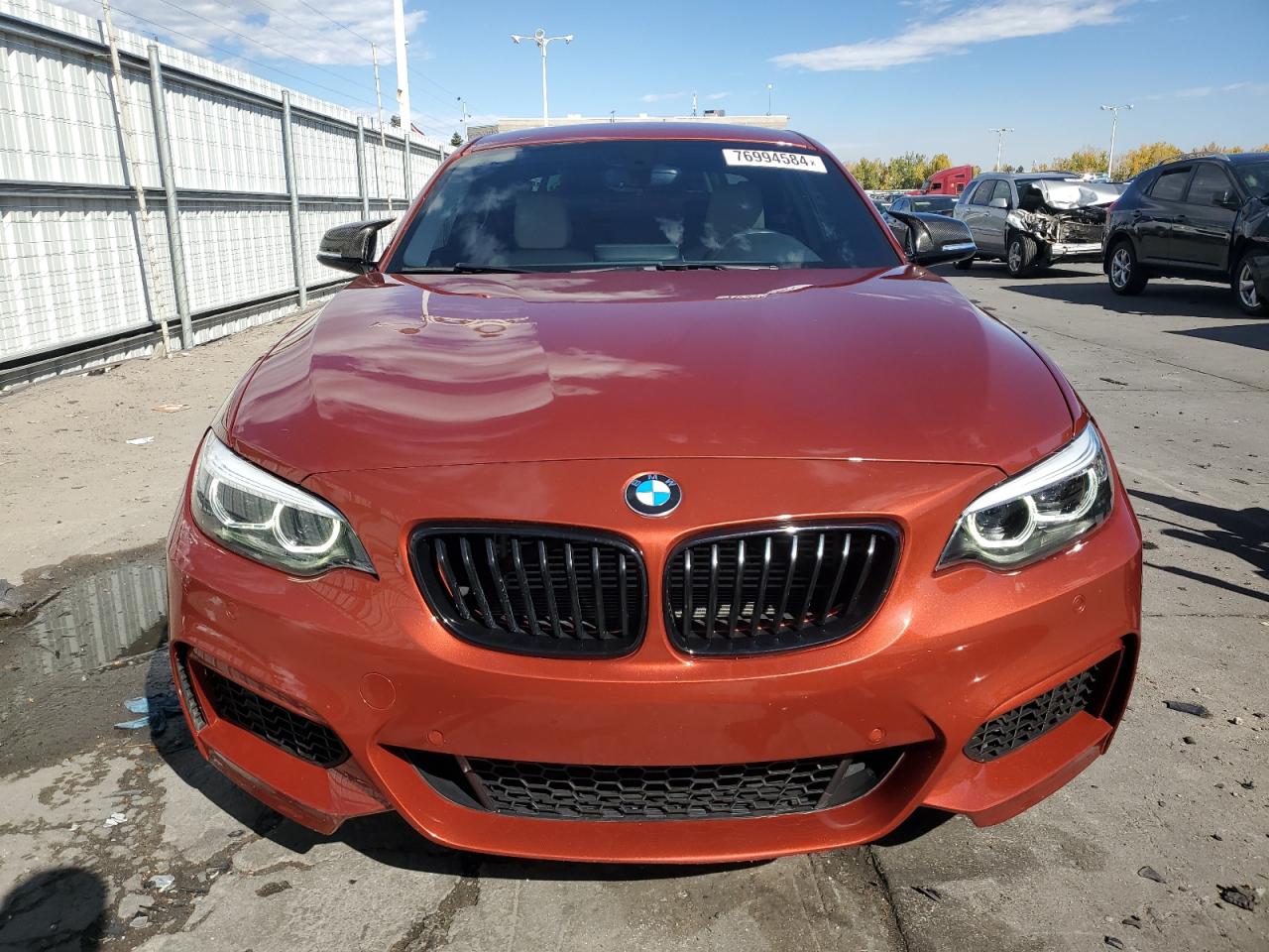 2018 BMW M2 VIN WBA2J5C57JVC07127 Copart auction photo, rear end damage thumbnail 5
