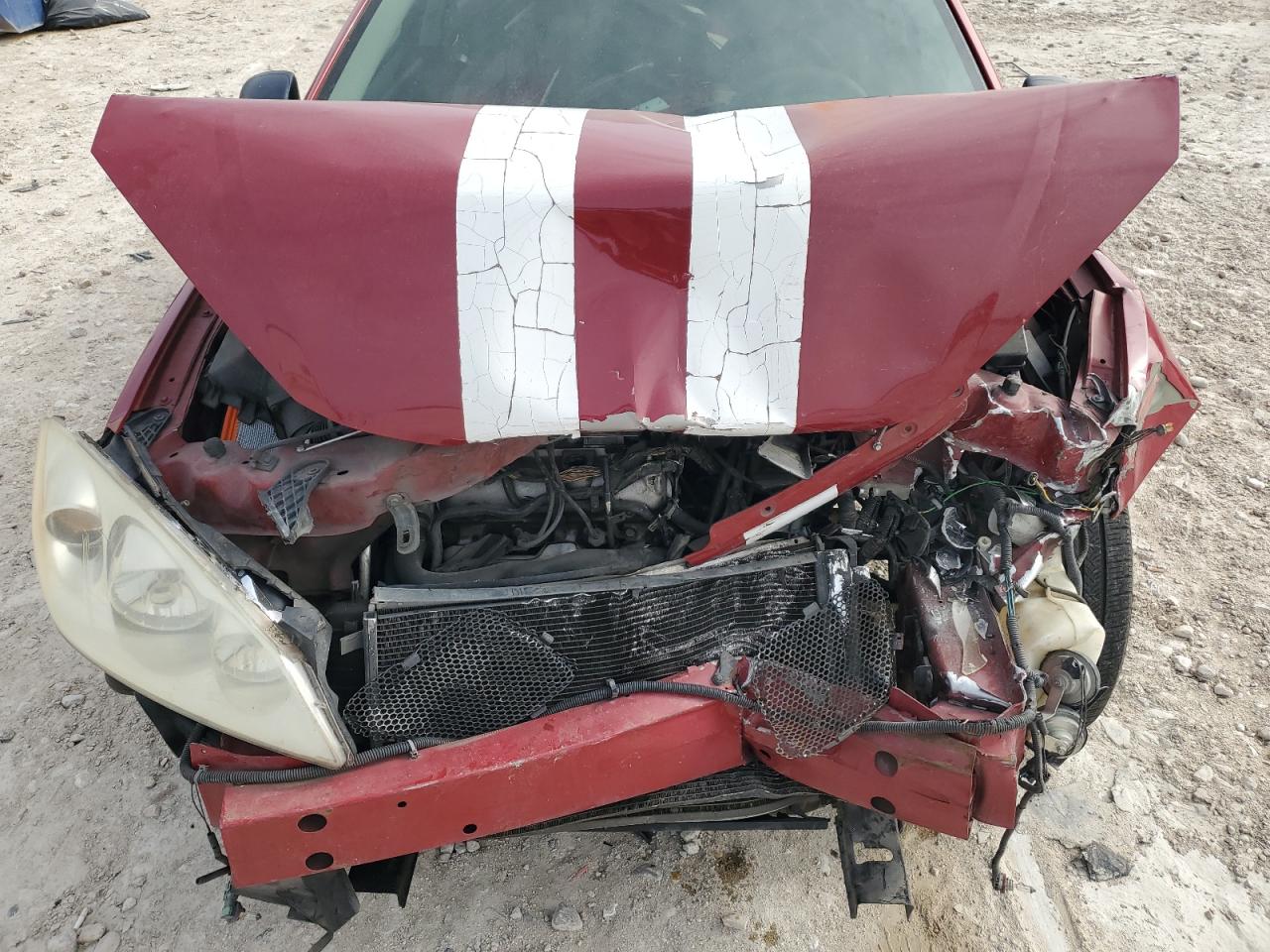 2007 Pontiac G6 VIN 1G2ZG58N074239720 Copart auction photo, front end / rear end damage thumbnail 11