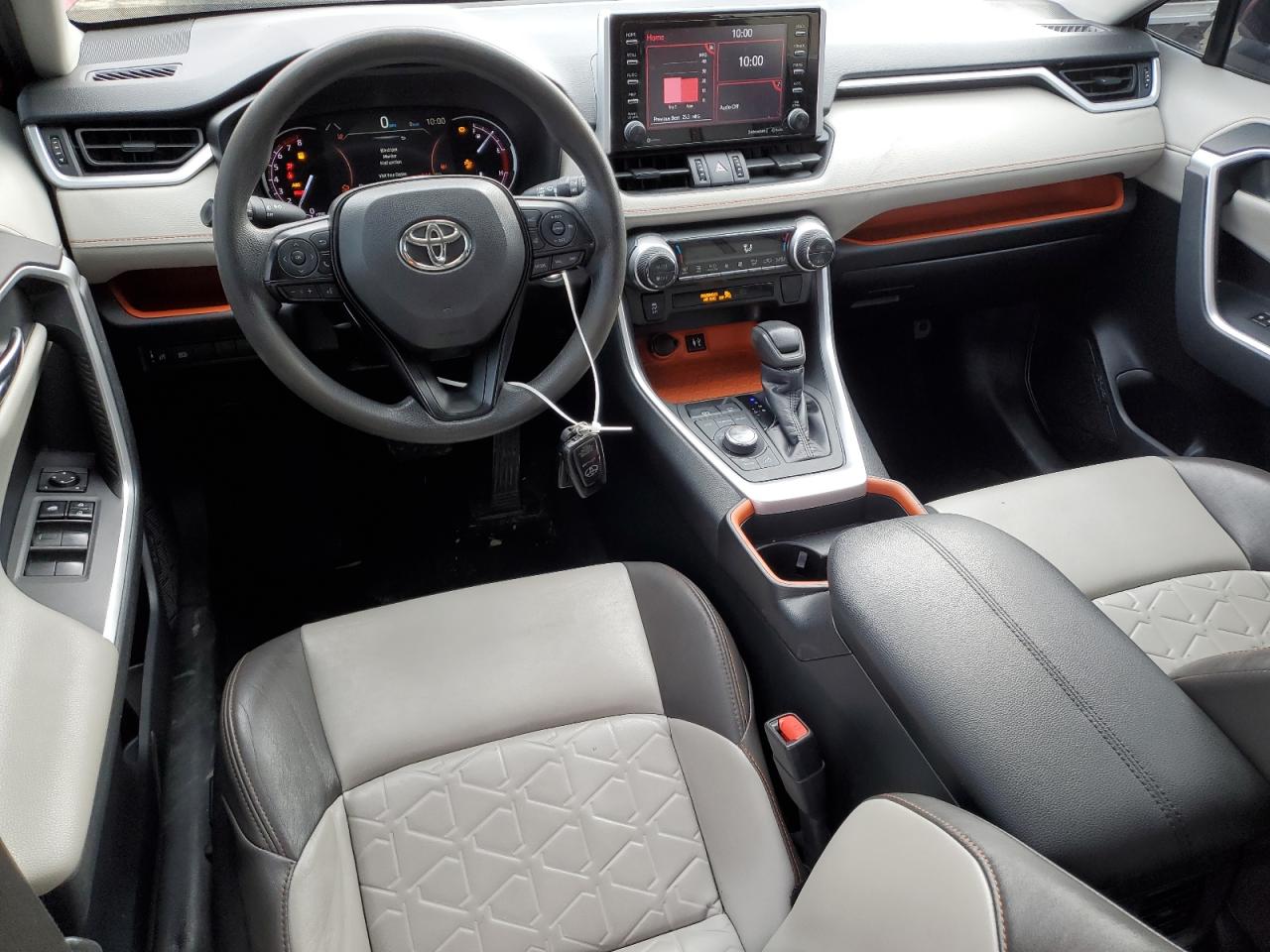 2019 Toyota RAV 4 VIN 2T3J1RFV2KW005899 Copart auction photo, water/flood damage thumbnail 8