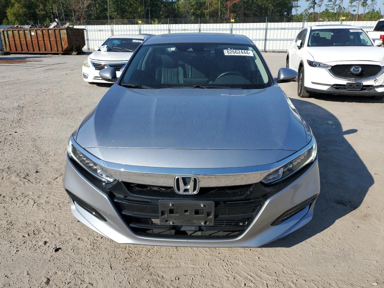 2019 Honda Accord VIN 1HGCV1F51KA055496 Copart auction photo, rear end damage thumbnail 5