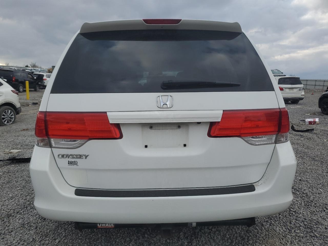 2008 Honda Odyssey VIN 5FNRL38648B411794 Copart auction photo, side damage thumbnail 6