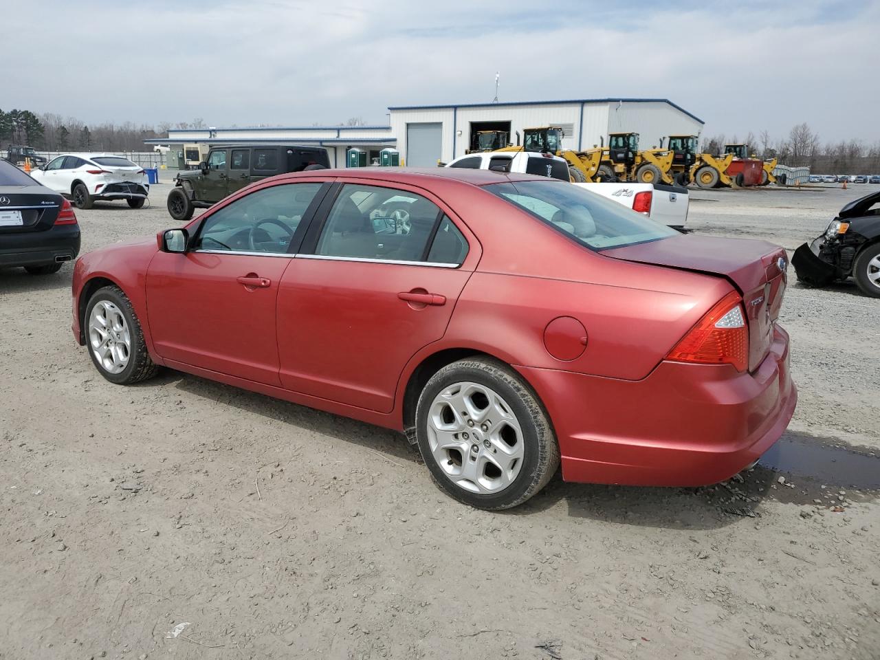 2011 Ford Fusion VIN 3FAHP0HG4BR122692 Copart auction photo, rear end damage thumbnail 2
