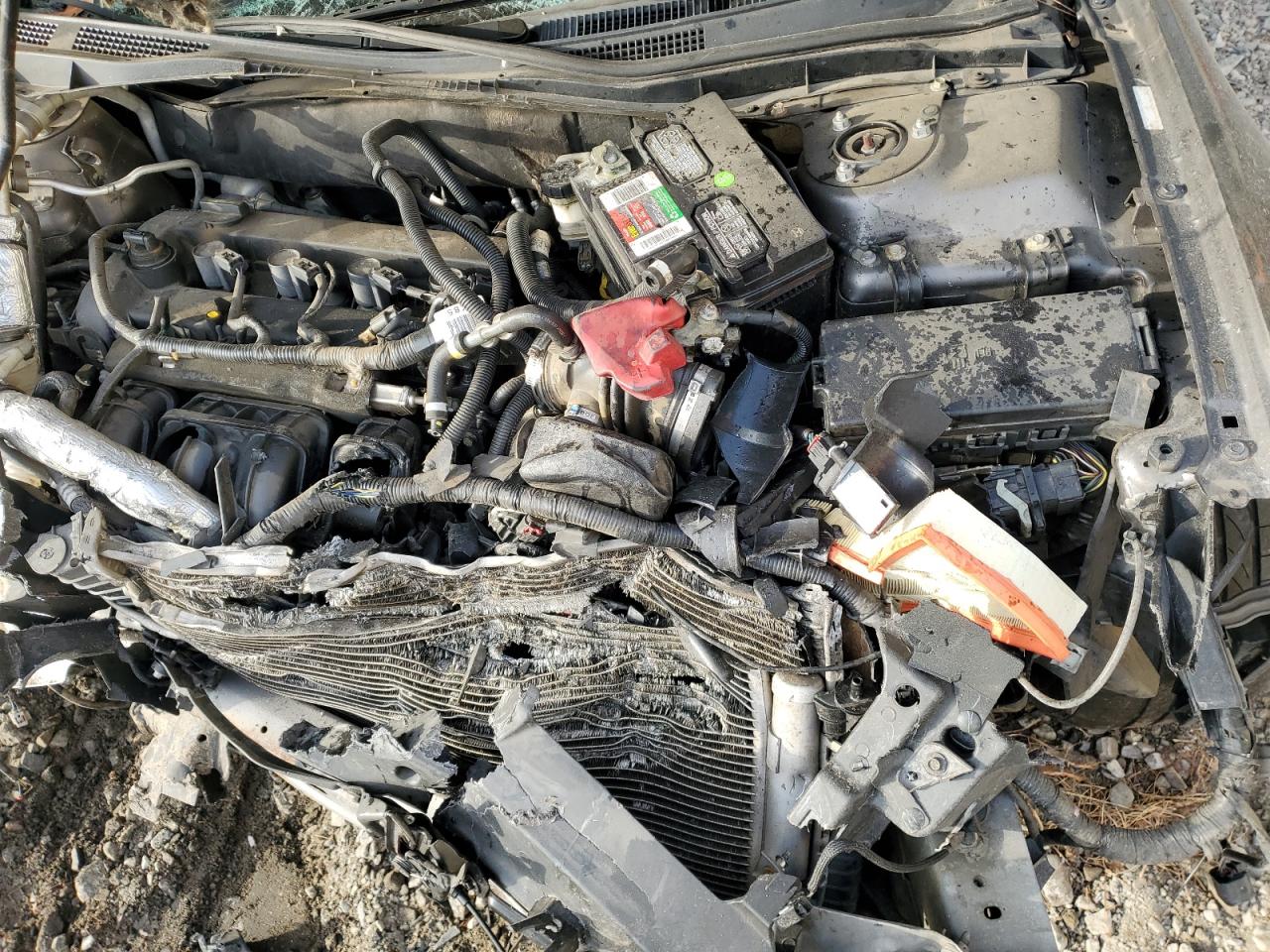 2012 Ford Fusion VIN 3FAHP0JA2CR234673 Copart auction photo, front end / side damage thumbnail 11