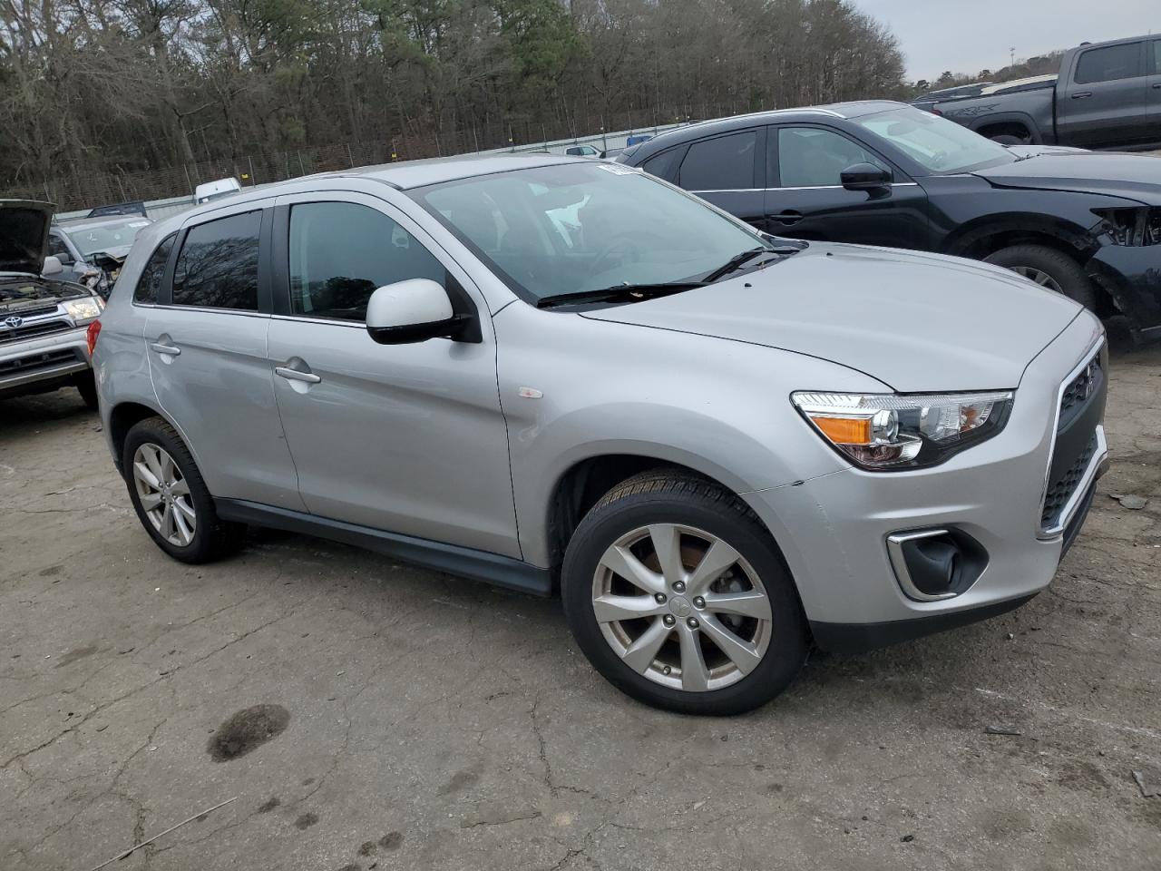 2014 Mitsubishi Outlander VIN 4A4AP4AU9EE014099 Copart auction photo, front end damage thumbnail 4