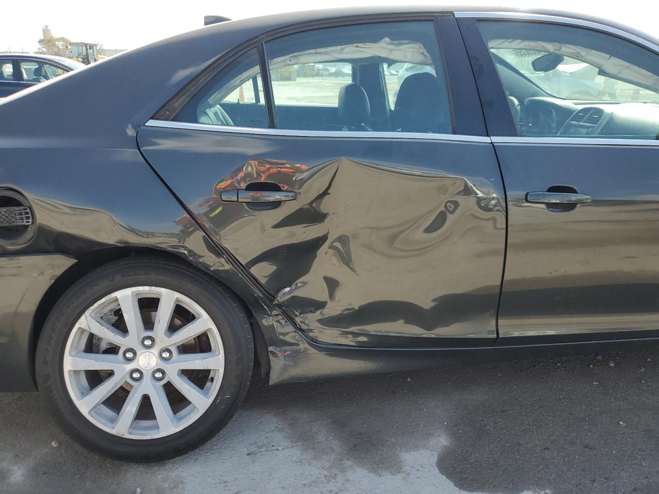 2014 Chevrolet Malibu VIN 1G11E5SLXEF209866 Copart auction photo, rear end / side damage thumbnail 10