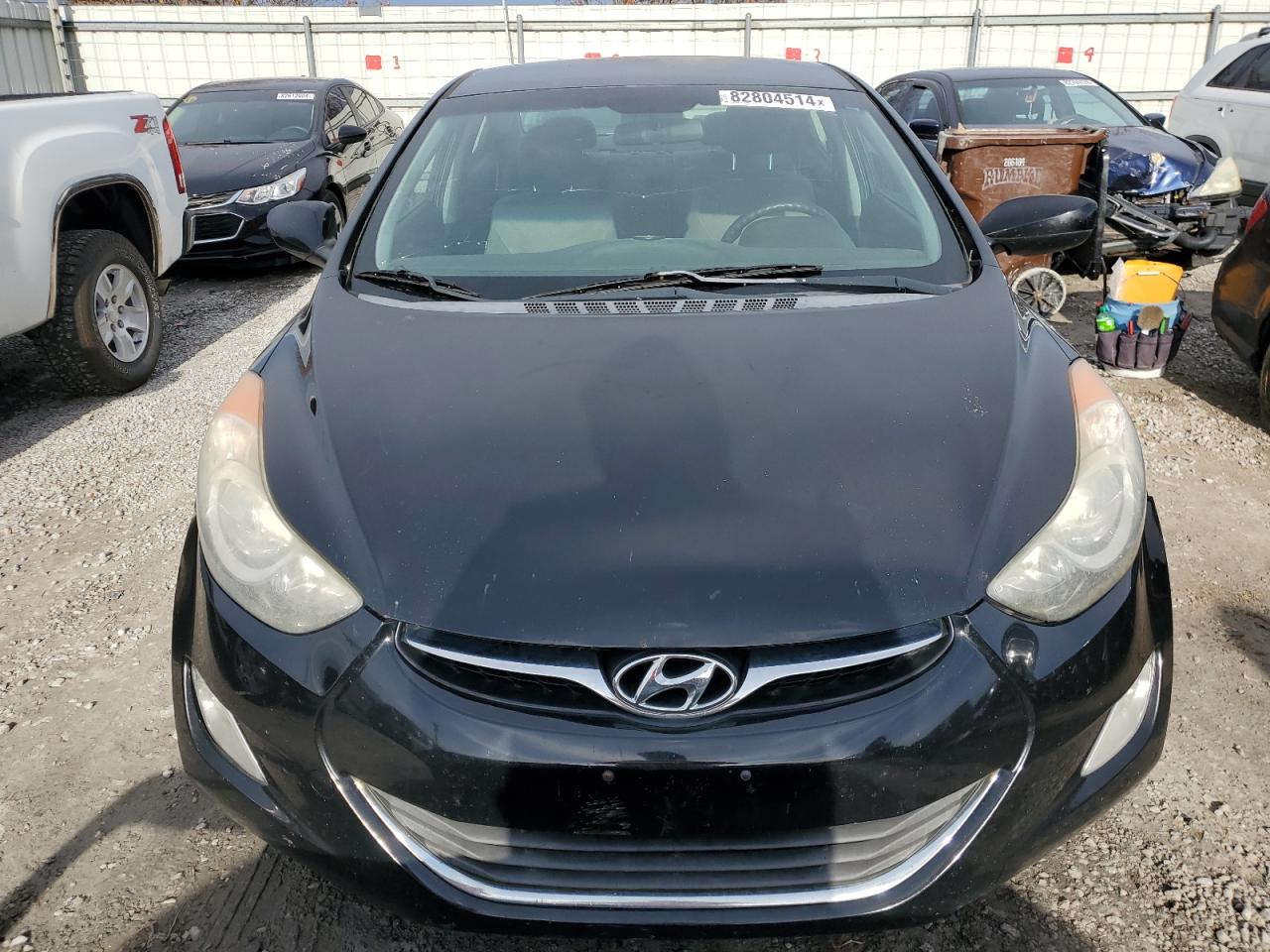 2013 Hyundai Elantra VIN 5NPDH4AE1DH409807 Copart auction photo, rear end damage thumbnail 5