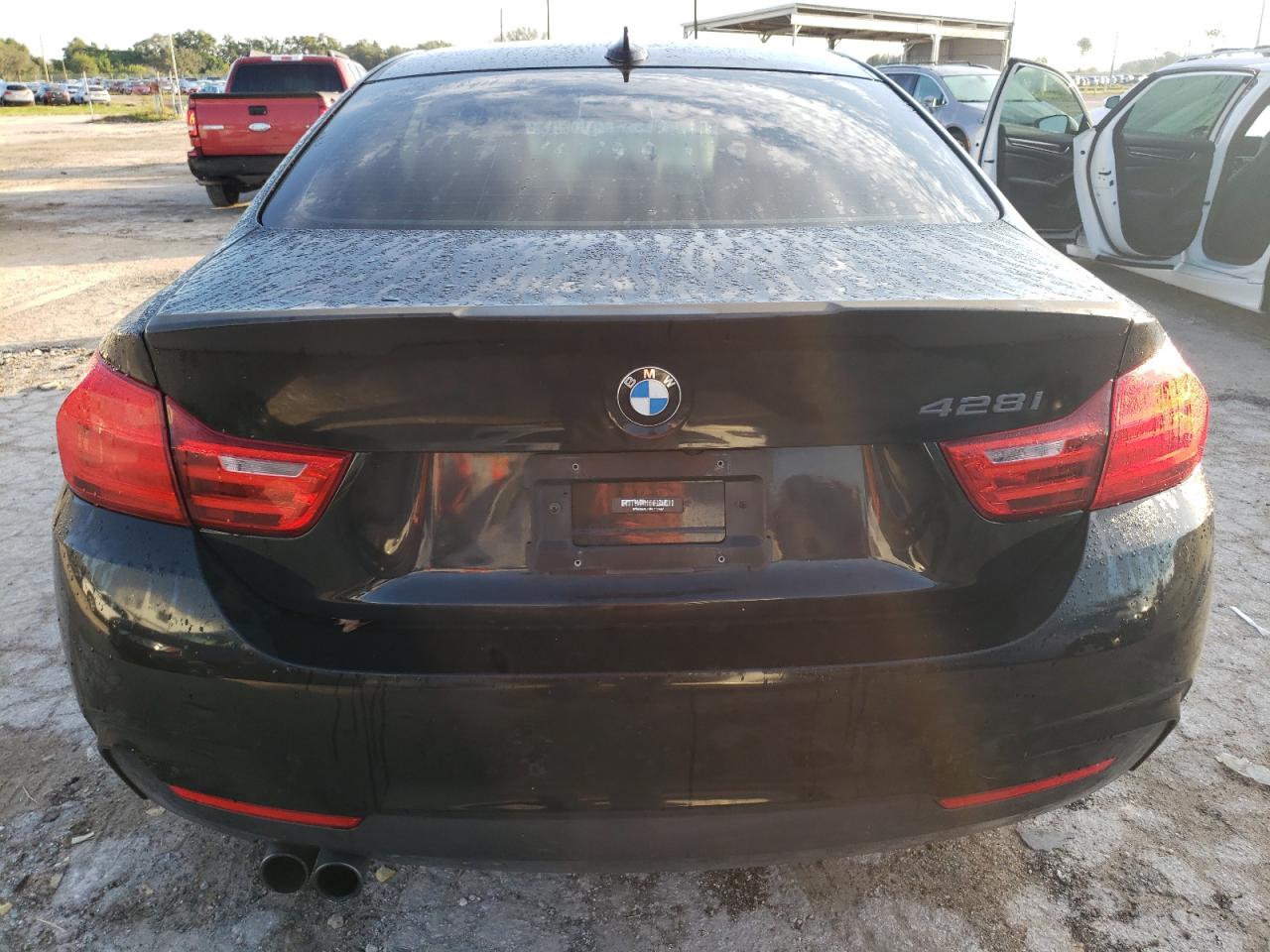 2014 BMW 4er VIN WBA3N3C55EF711587 Copart auction photo, side damage thumbnail 6