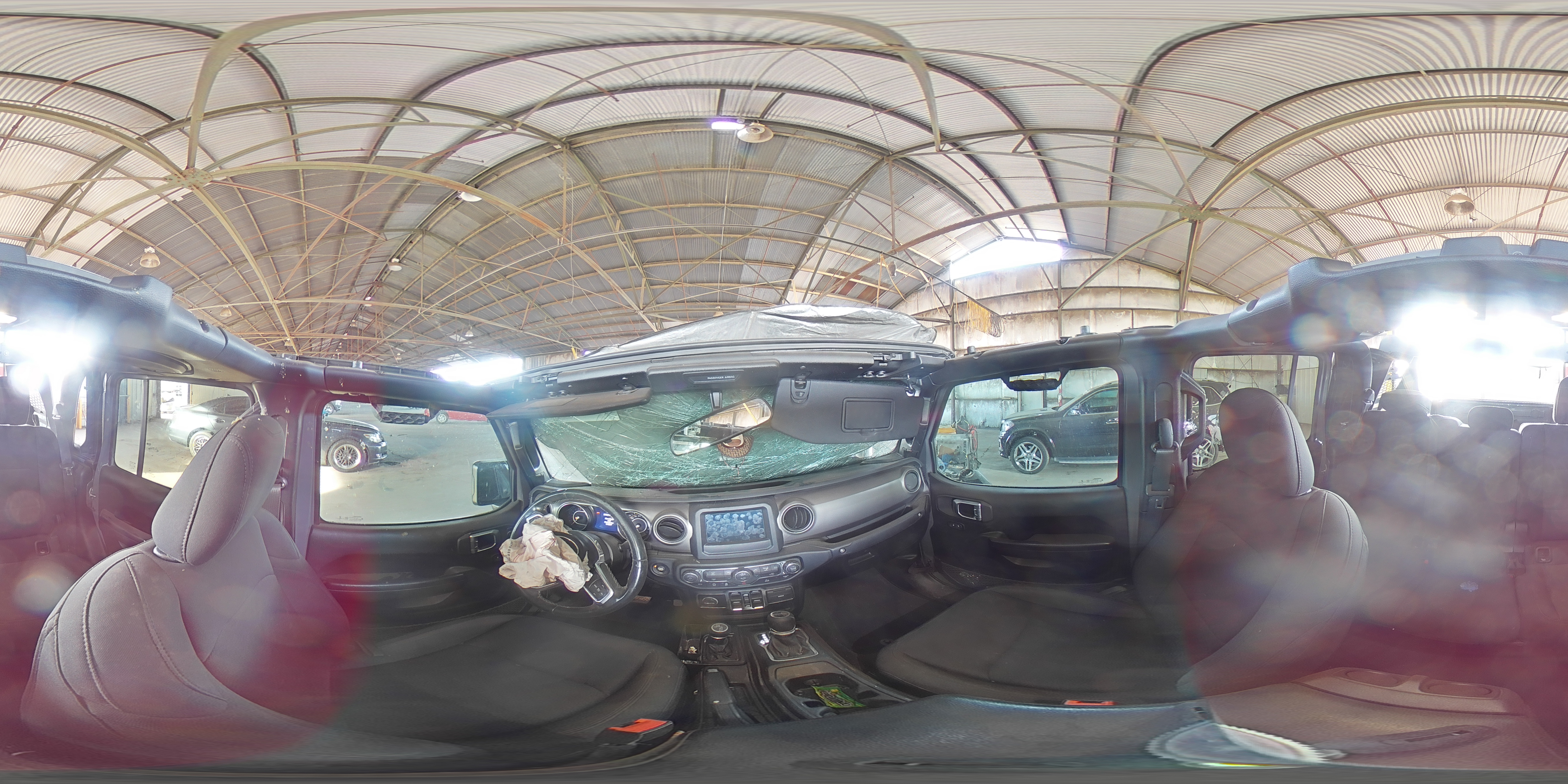 2020 Jeep Gladiator VIN 1C6HJTAG6LL142036 Copart auction photo, all over damage thumbnail 13