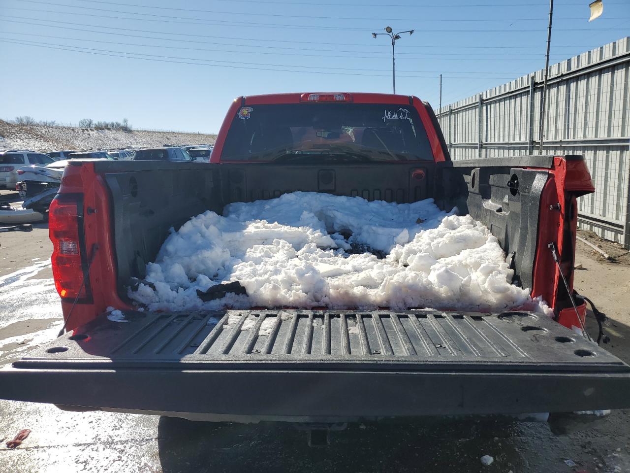 2018 Chevrolet Silverado VIN 1GCVKREH3JZ364235 Copart auction photo, front end / side damage thumbnail 6