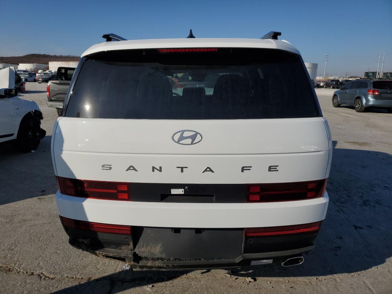2025 Hyundai Santa Fe VIN 5NMP2DGL1SH075499 Copart auction photo, front end / rear end damage thumbnail 6